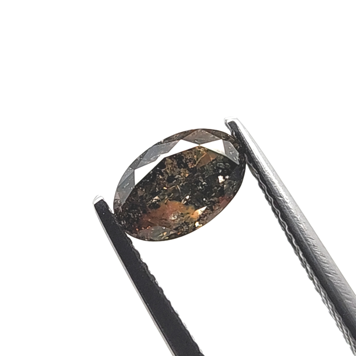 Salt & Pepper Diamond Oval 1.495ct
