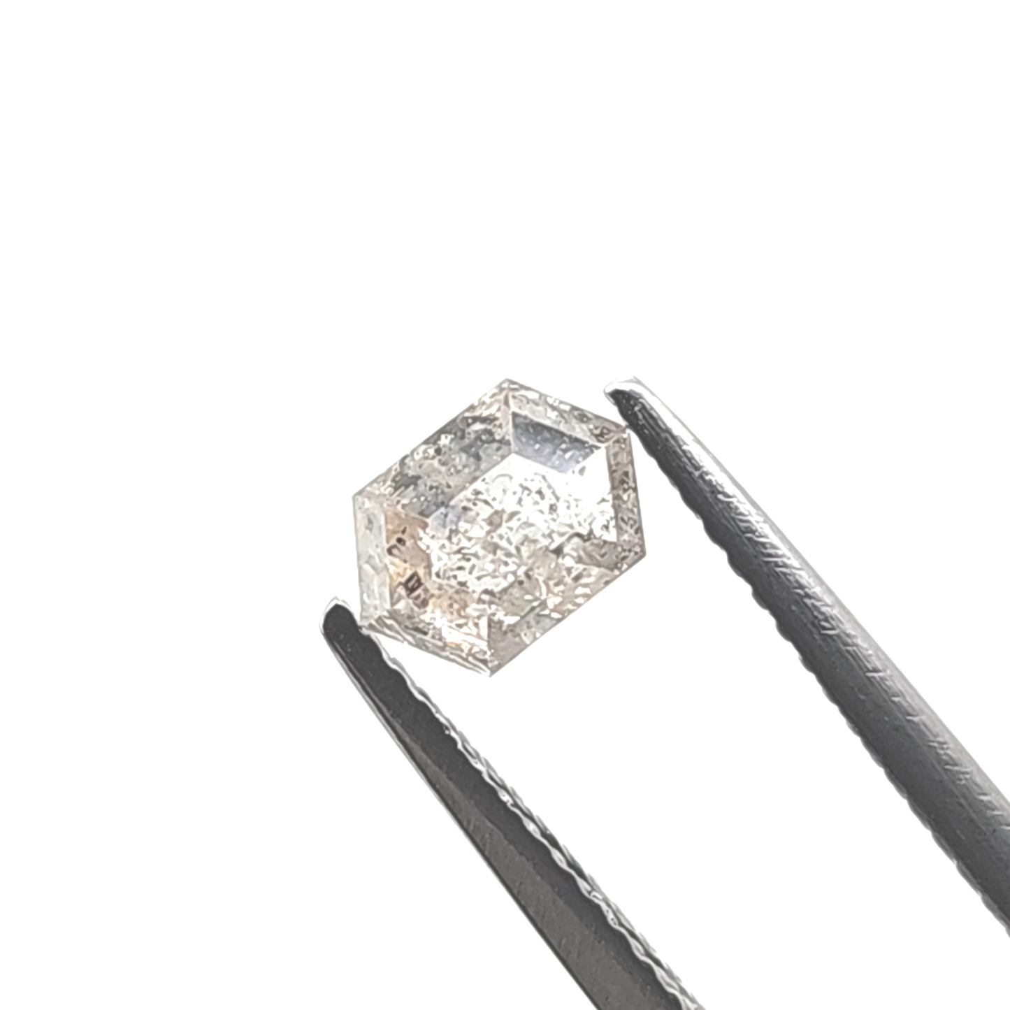 Salt & Pepper Diamond Hexagon 0.958ct