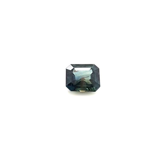 Peacock Sapphire Octagon 1.107ct