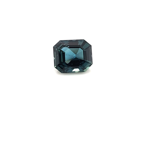 Peacock Sapphire Octagon 1.756ct