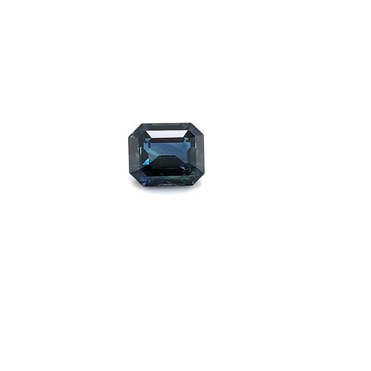 Peacock Sapphire Octagon 1.616ct