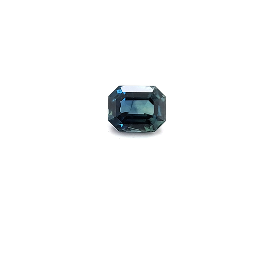 Peacock Sapphire Octagon 1.671ct