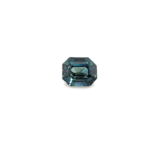 Peacock Sapphire Octagon 1.305ct
