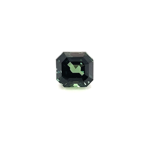 Peacock Sapphire Octagon 2.982ct