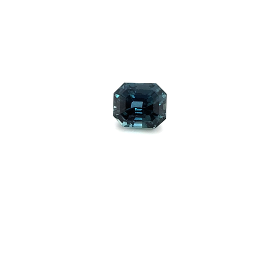 Peacock Sapphire Octagon 1.972ct