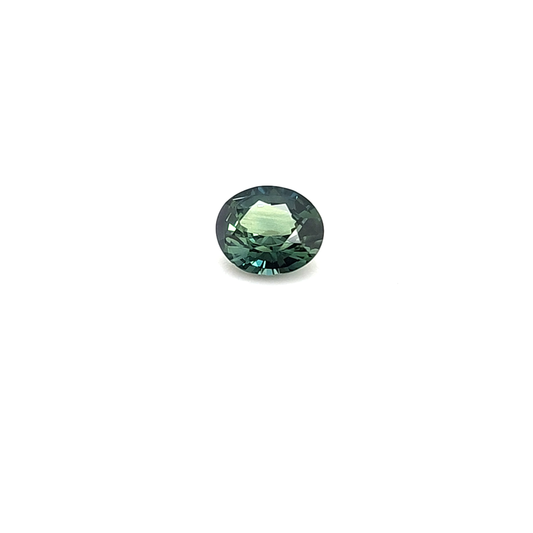 Peacock Sapphire Oval 0.892ct