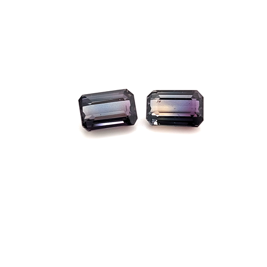Bi -Colour Sapphire Octagon 1.731ct