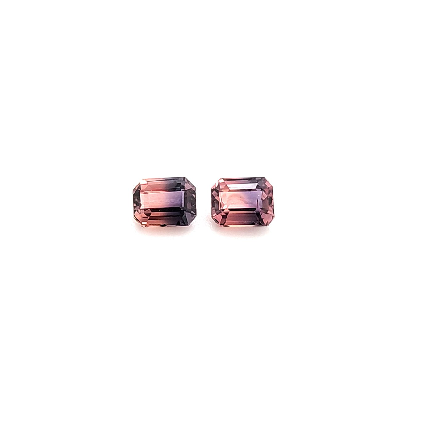 Bi-Colour Sapphire Octagon 1.074ct