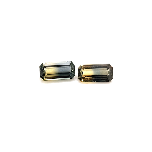 Bi-Colour Sapphire Octagon 1.542ct