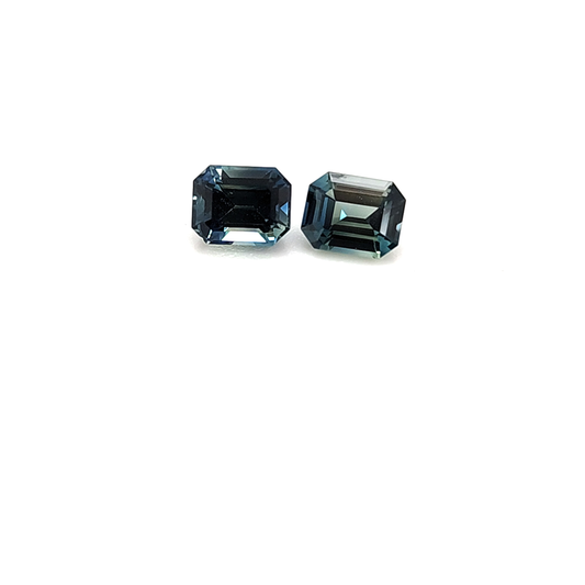 Peacock Sapphire Octagon 1.194ct