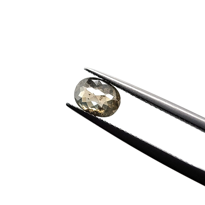Salt & Pepper Diamond Oval 1.153ct