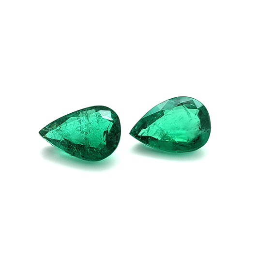 Emerald Pear 5.038ct