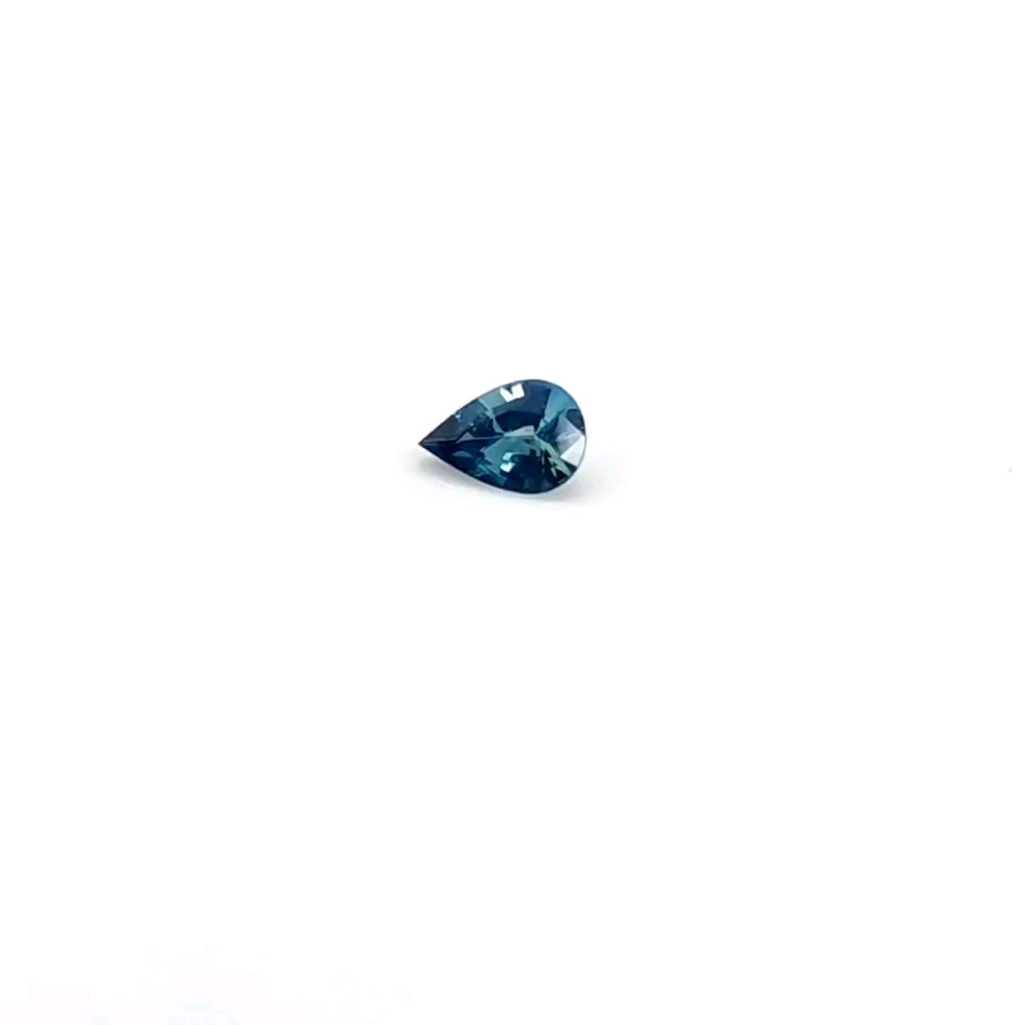 Peacock Sapphire Pear 0.463ct