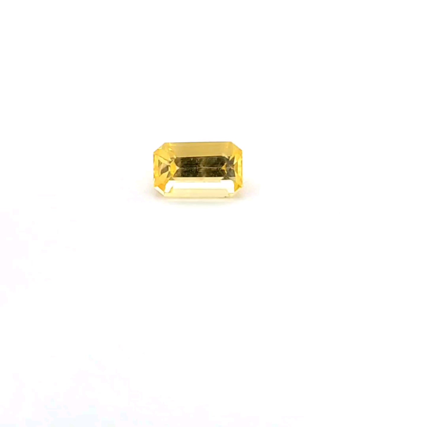 Yellow Sapphire Octagon 1.687ct