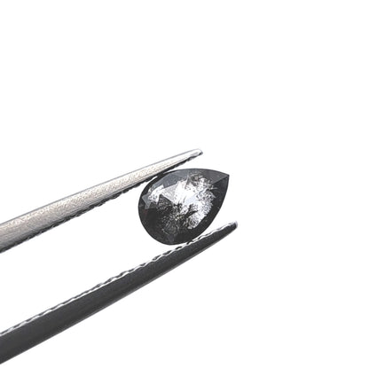 Salt & Pepper Diamond Pear 0.513ct