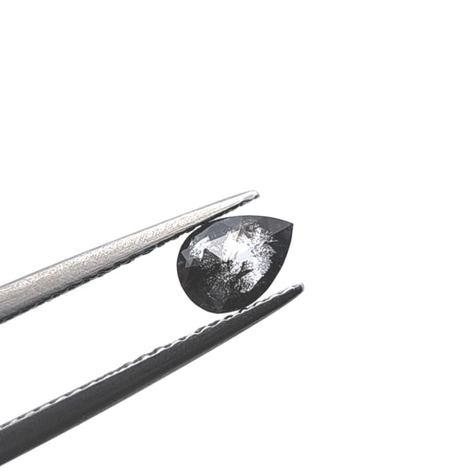 Salt & Pepper Diamond Pear 0.513ct