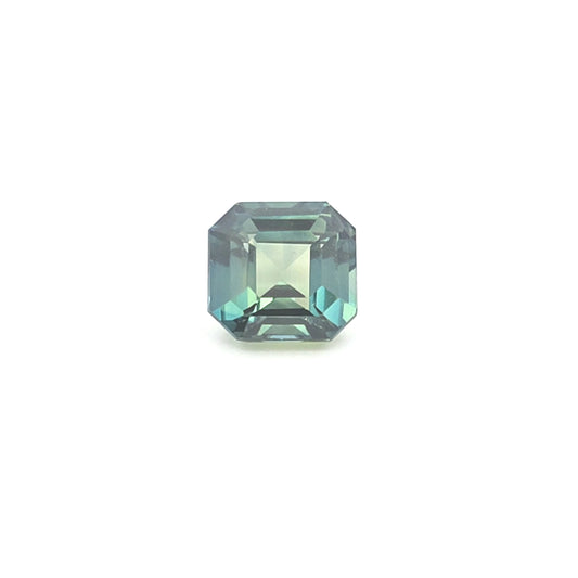 Sapphire Peacock Octagon 3.052ct