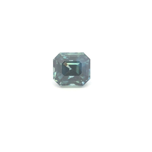 Sapphire Peacock Octagon 3.049ct