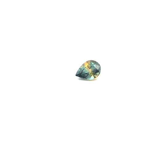 Sapphire Peacock Pear 1.314ct