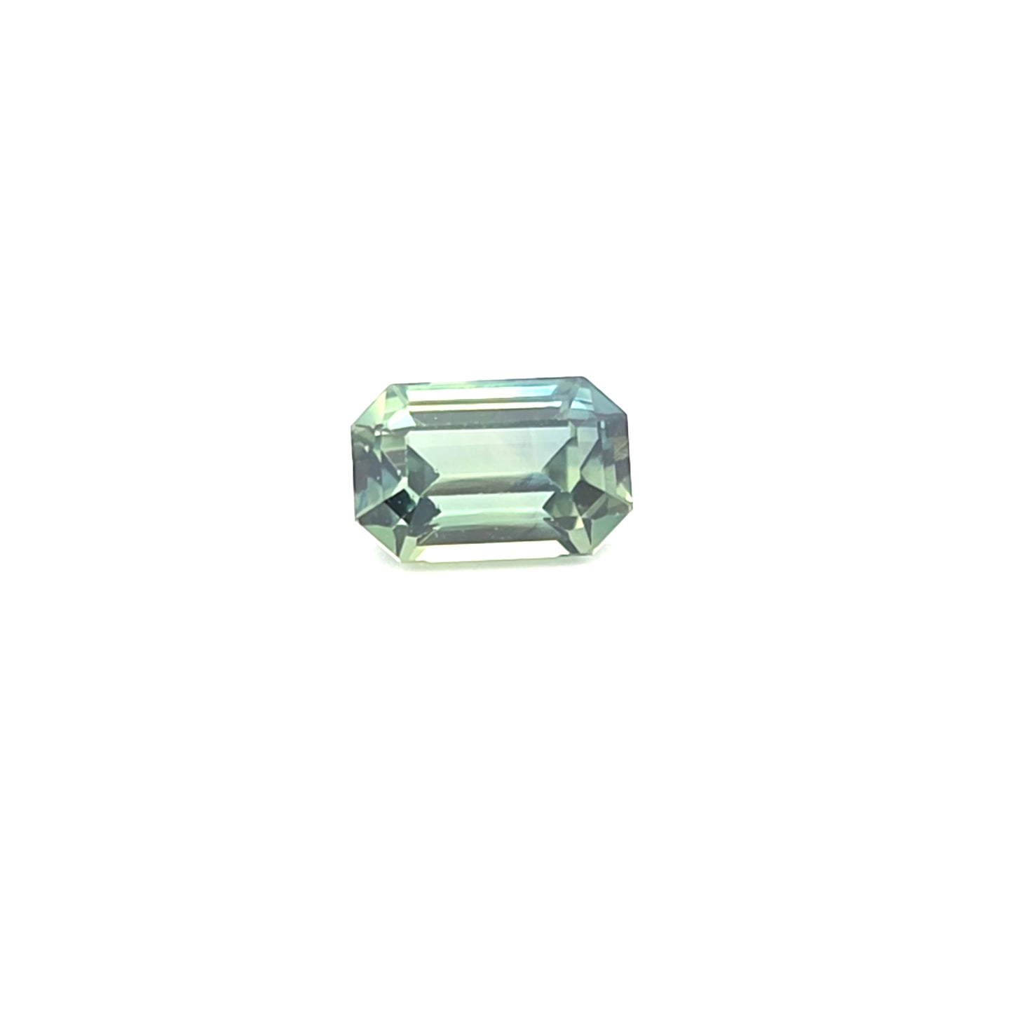 Peacock Sapphire Octagon 1.139ct