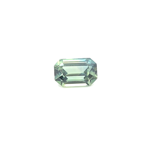 Peacock Sapphire Octagon 1.139ct