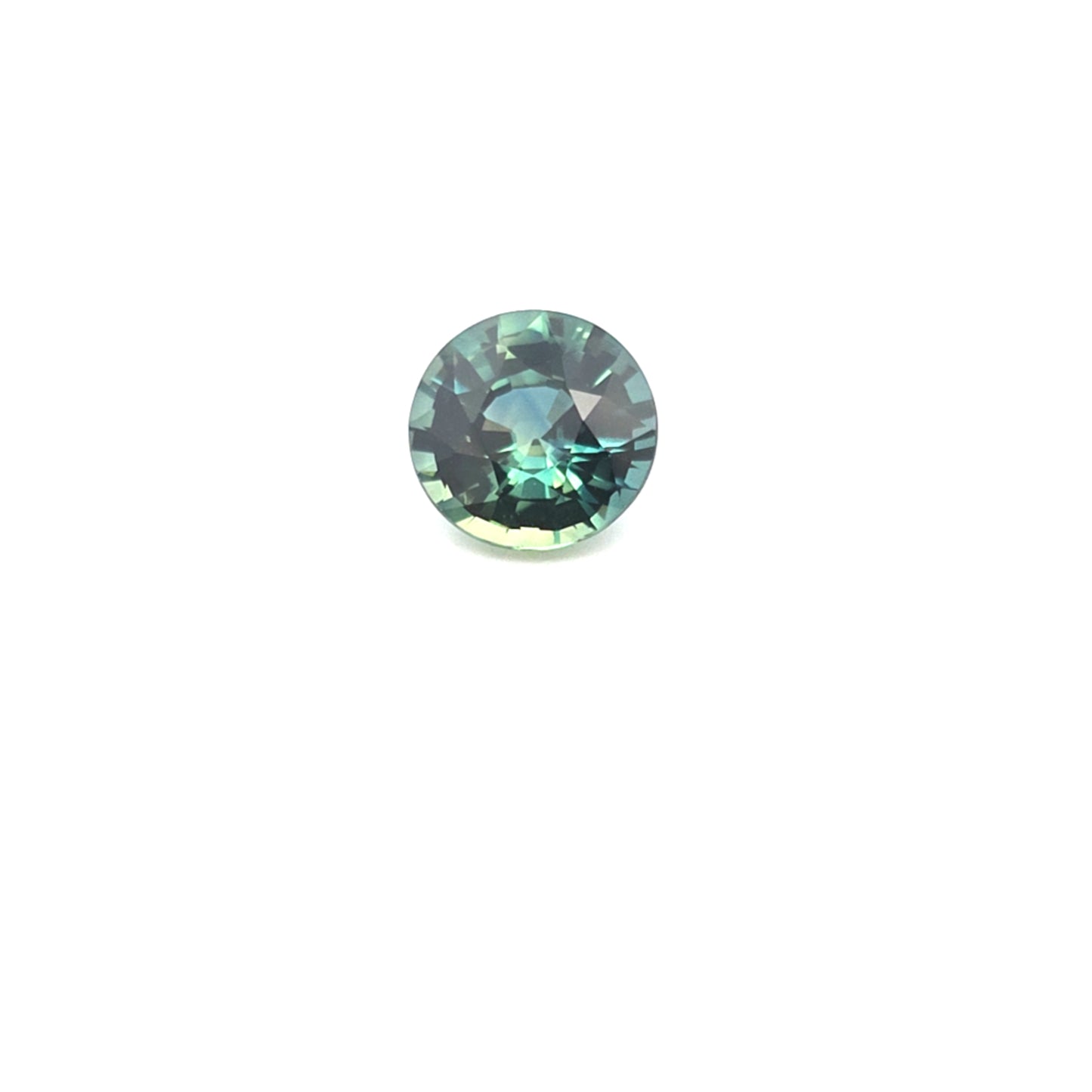 Sapphire Peacock Round 1.857ct