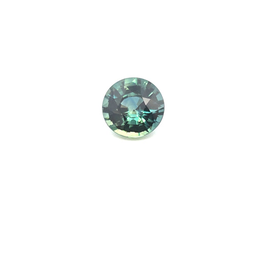 Sapphire Peacock Round 1.857ct
