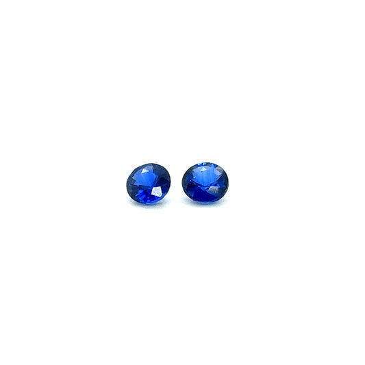 Sapphire Round Pair 1.255ct