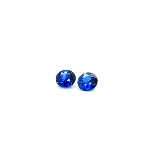 Sapphire Round Pair 1.309ct