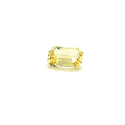 Yellow Sapphire Octagon 5.055ct
