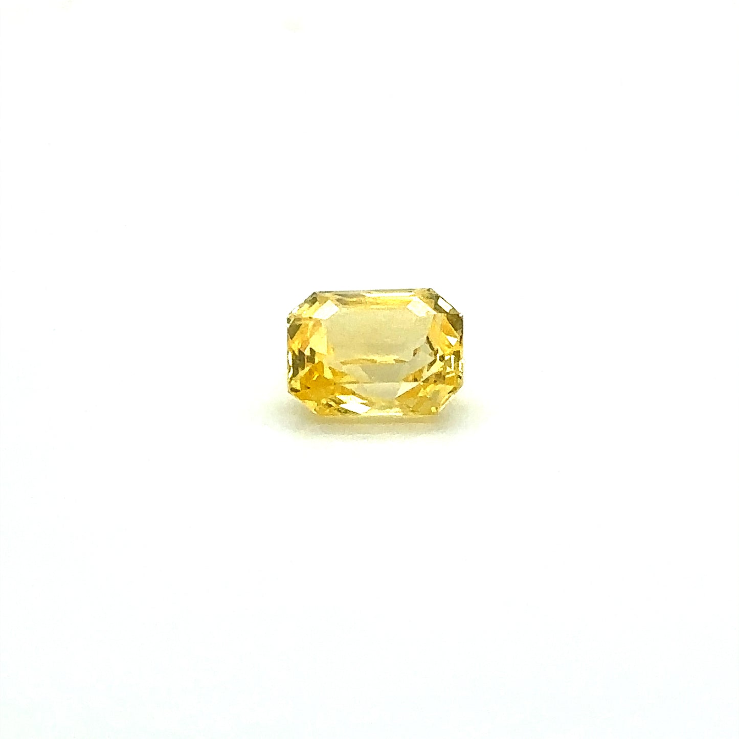 Yellow Sapphire Octagon 4.142ct