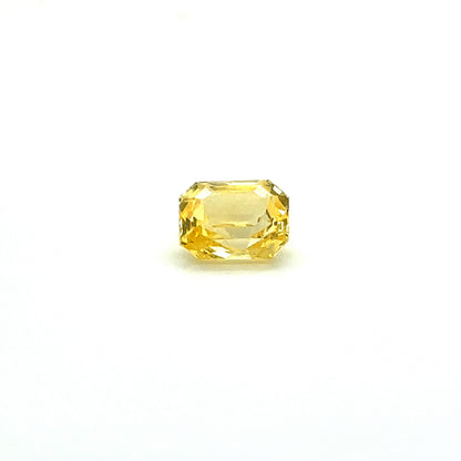 Yellow Sapphire Octagon 4.142ct