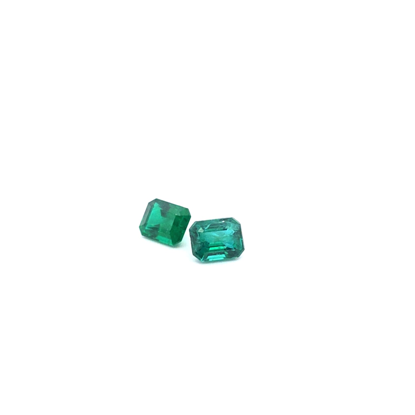 Emerald Octagon Pair 0.94ct