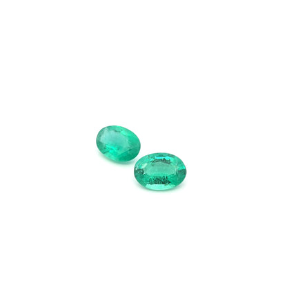 Emerald Oval Pair 1.295ct