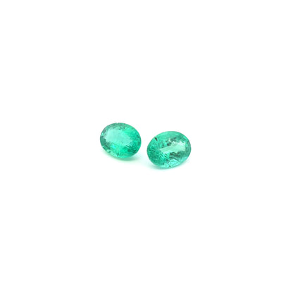 Emerald Oval Pair 1.496ct