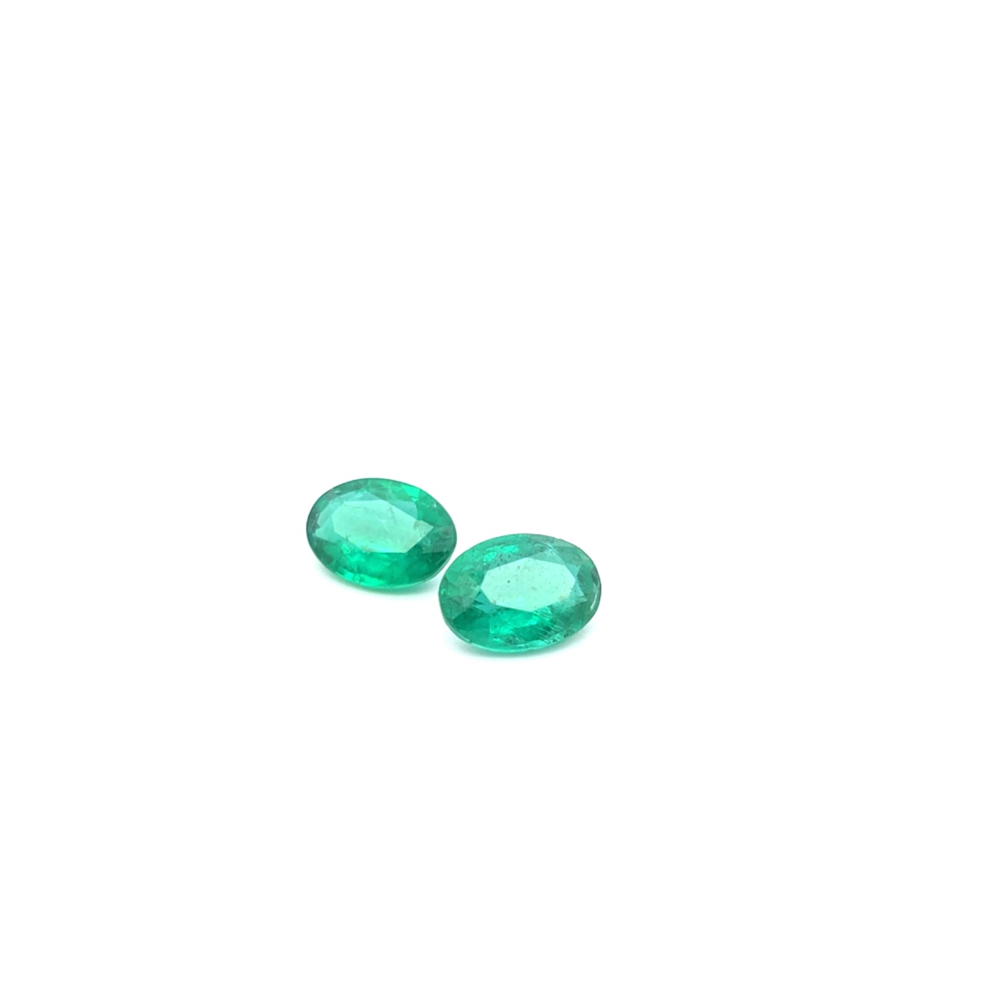 Emerald Oval Pair 1.237ct