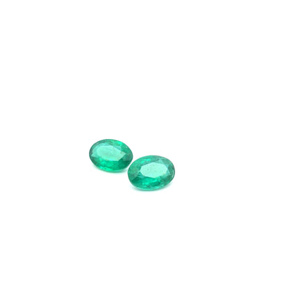 Emerald Oval Pair 1.237ct