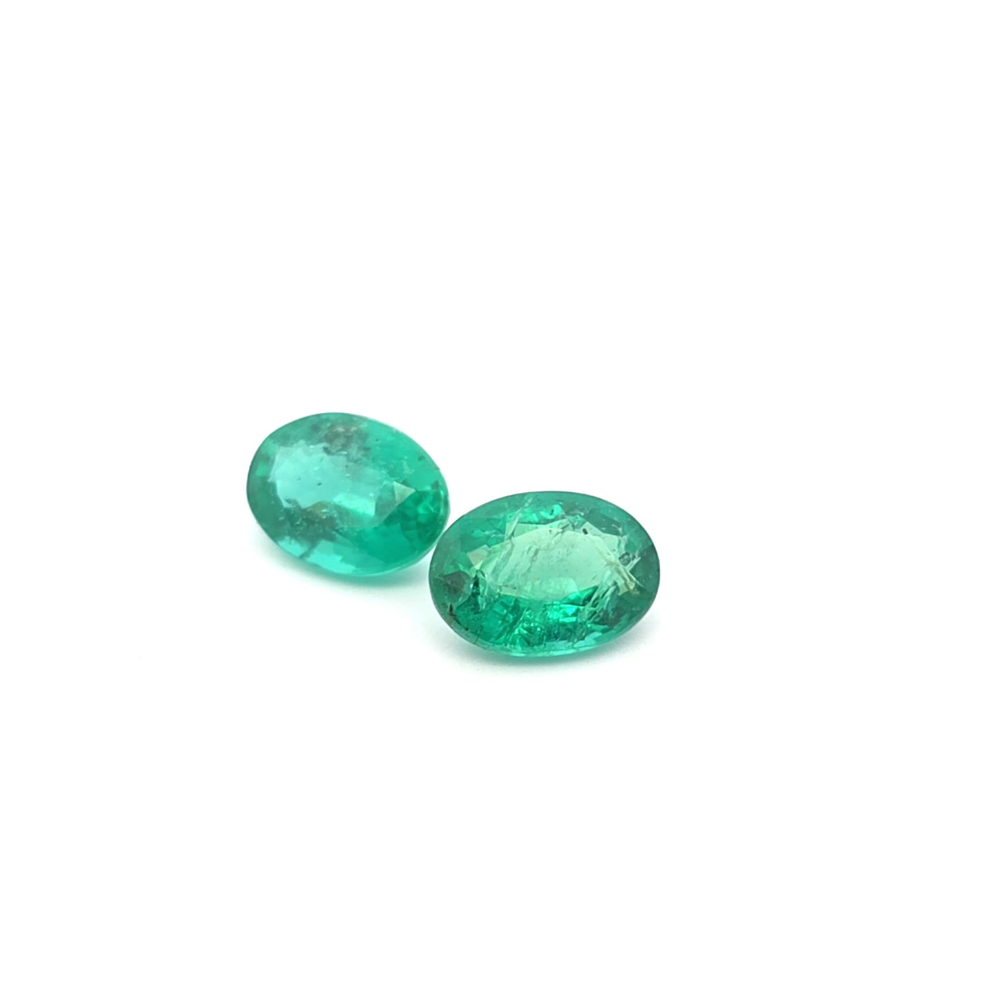 Emerald Oval Pair 1.603ct