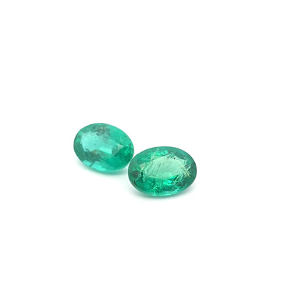 Emerald Oval Pair 1.603ct