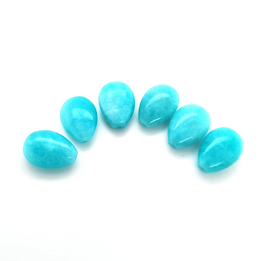 Amazonite Briolette and Polished Drops