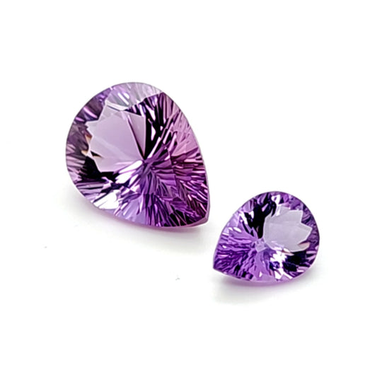 Amethyst Pear Concave Price List