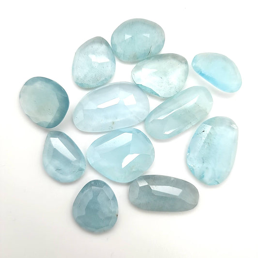 Aquamarine Flat Cut