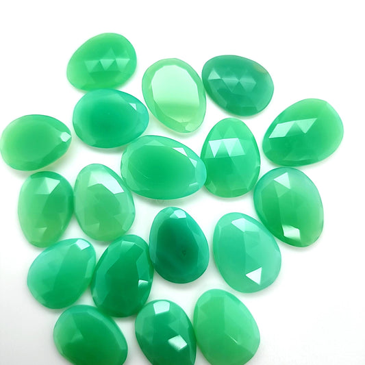 Chrysoprase Flat Cut