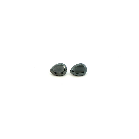 Black Diamond Pear 1.936ct
