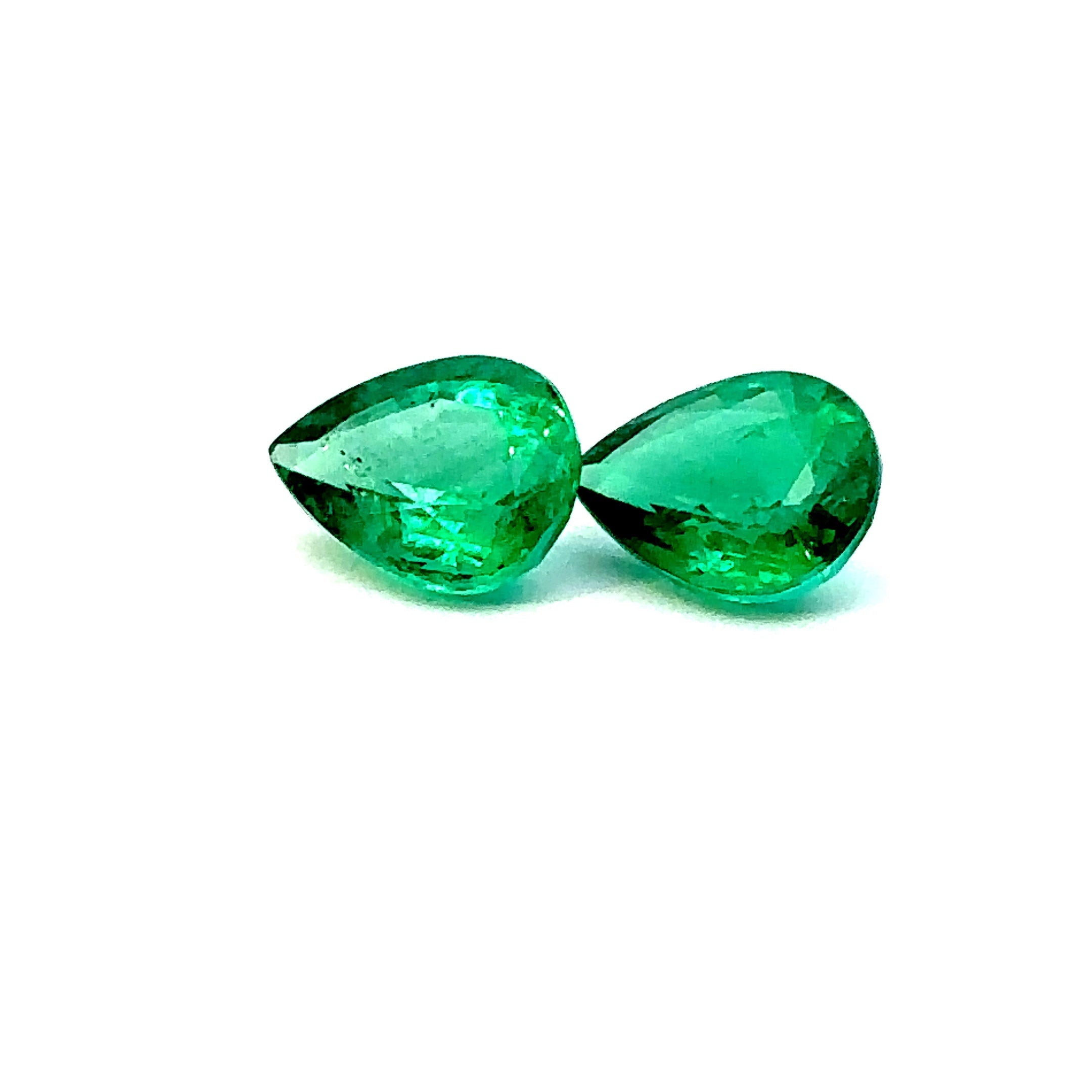 Emerald Pear 4.23ct – Ajanta Afrika