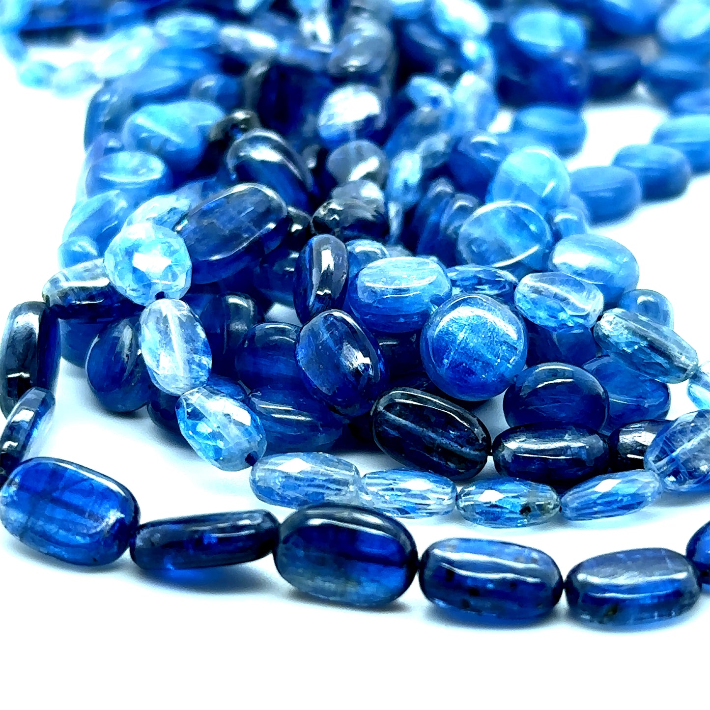 Kyanite Pebble Beads