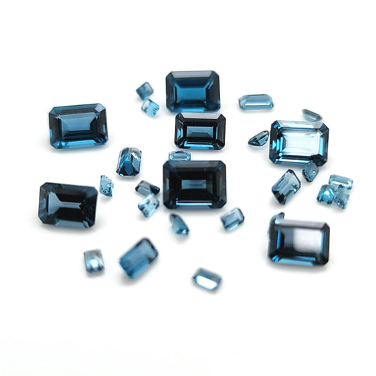 London Blue Topaz Octagon Price List