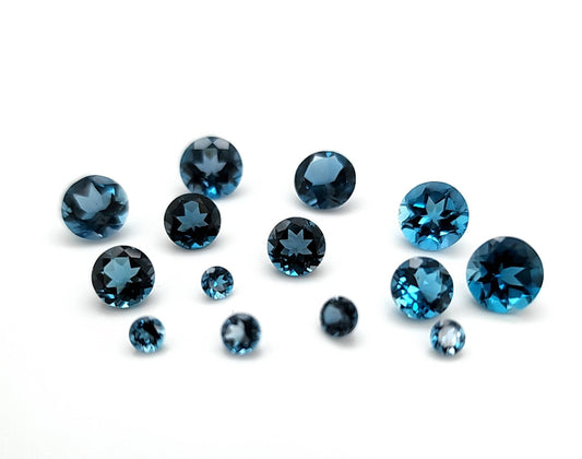 London Blue Topaz Rounds Price List