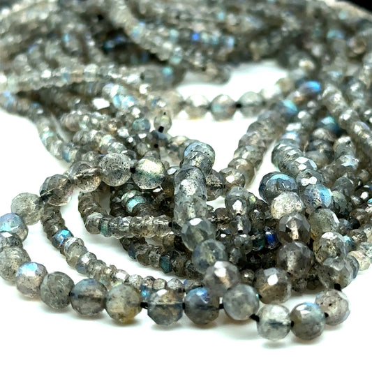 Labradorite Facet Beads