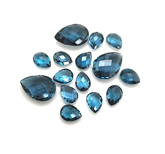 London Blue Topaz Pear Pillowcut Price List